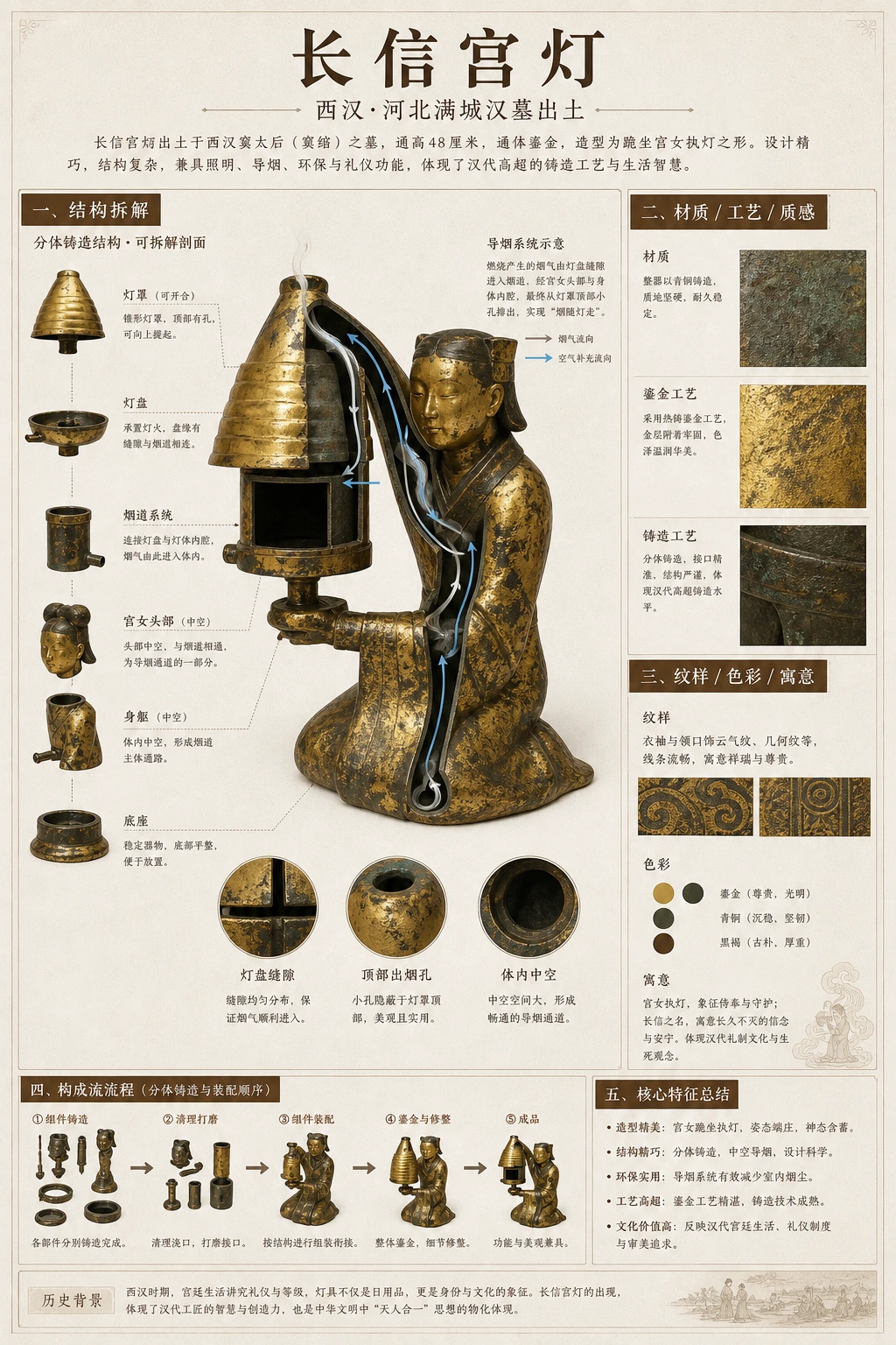 博物馆图鉴拆解信息图