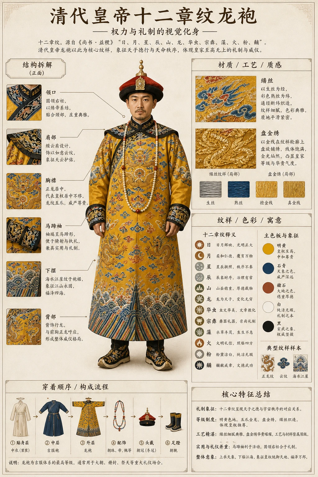 博物馆图鉴拆解信息图