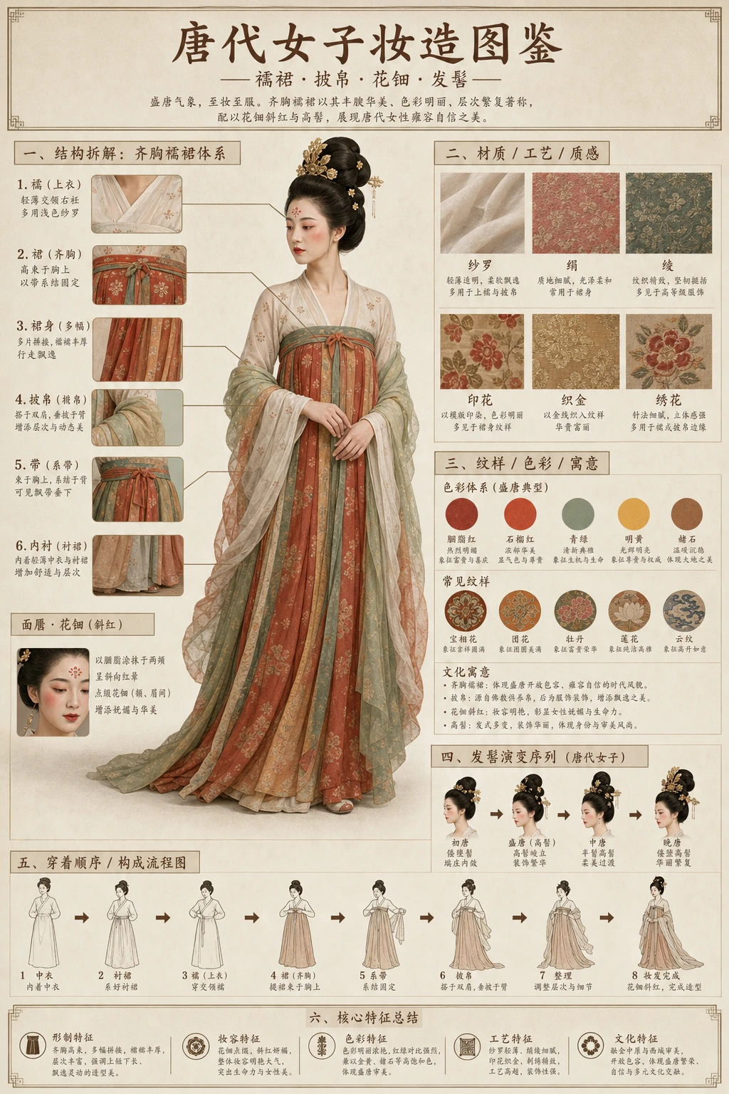 博物馆图鉴拆解信息图