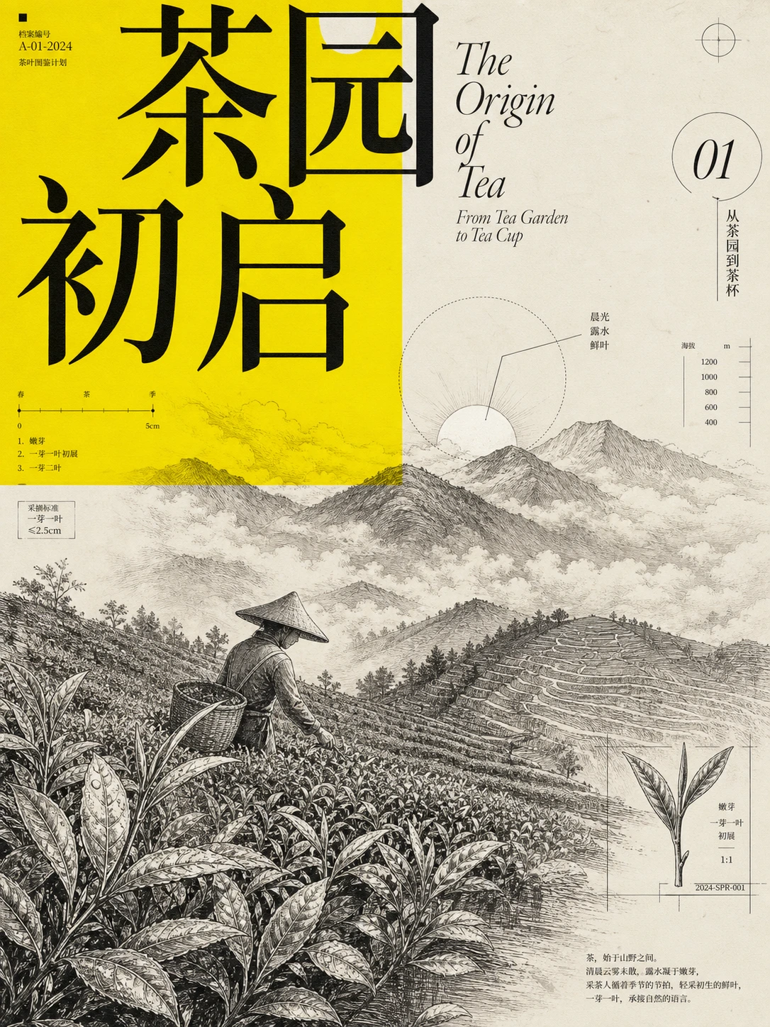 茶叶从茶园到茶杯