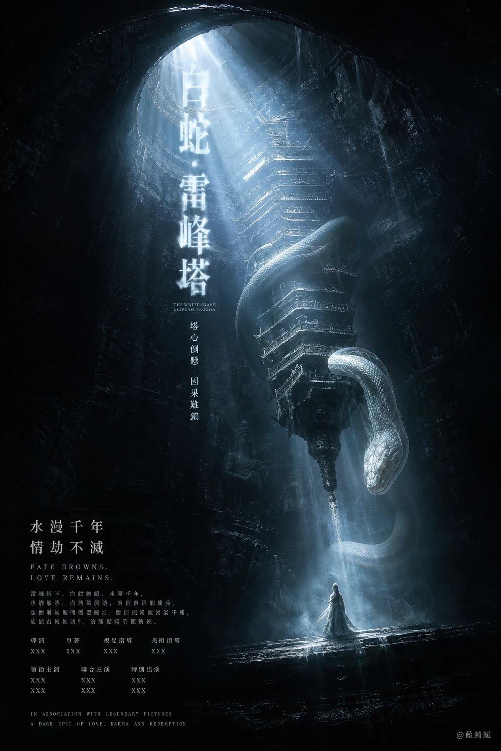 暗黑史诗电影感海报