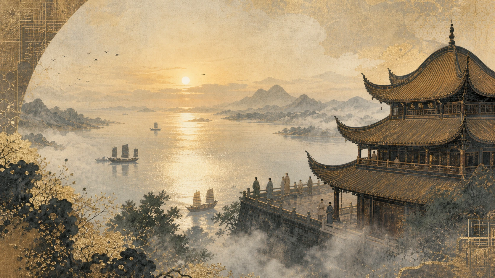 岳阳楼记图像解析