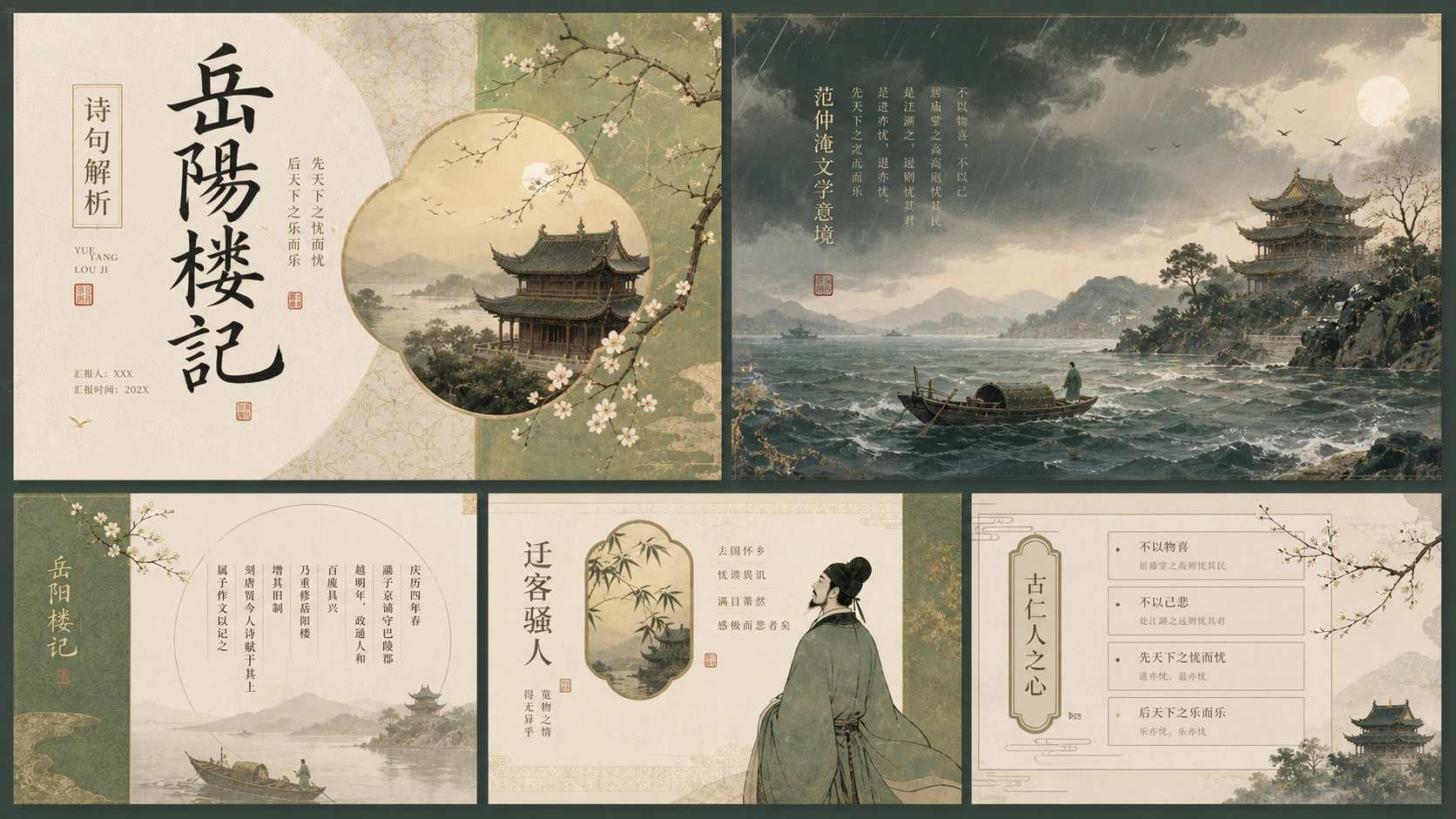 岳阳楼记图像解析