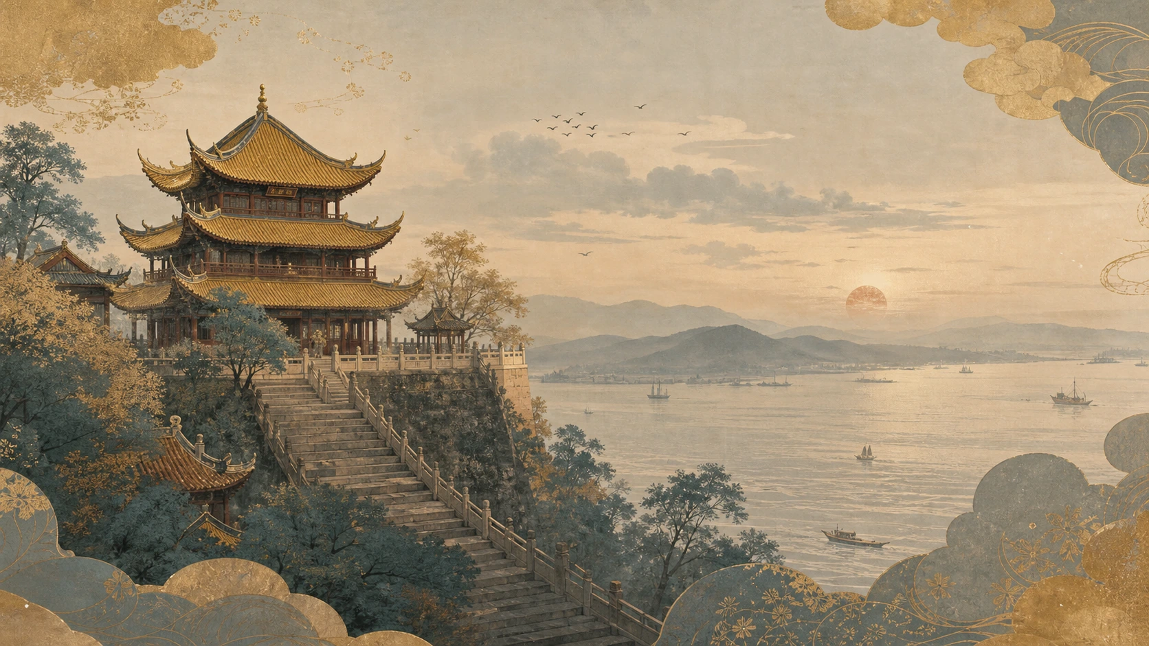 岳阳楼记图像解析