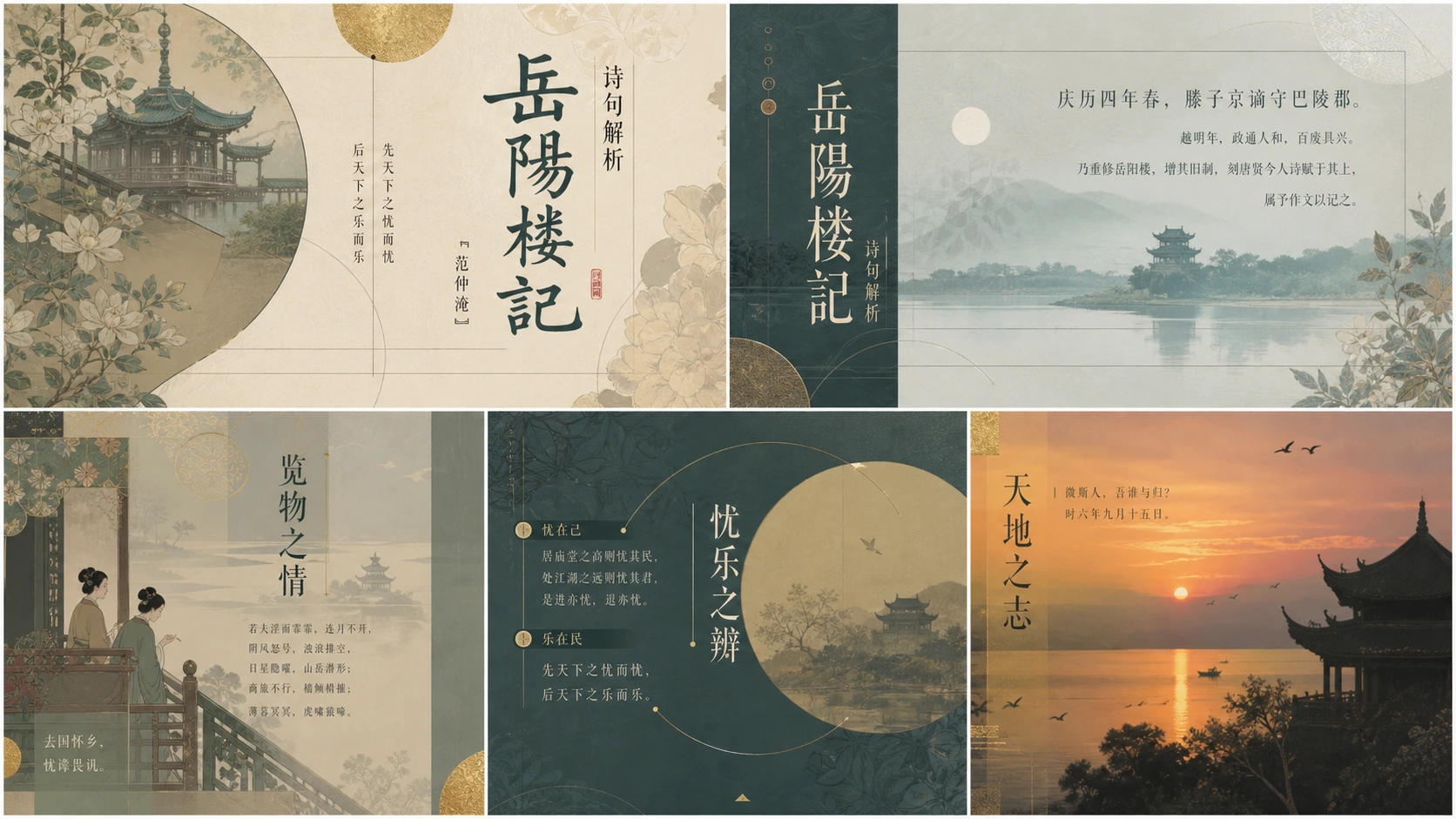 岳阳楼记图像解析