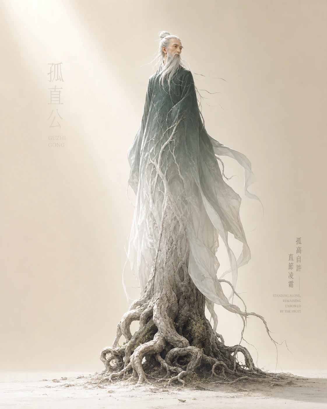 孤直公国风角色海报