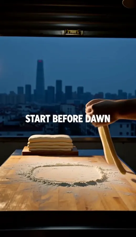 START BEFORE DAWN：面点师与晨跑者