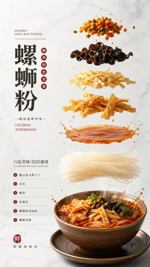 螺蛳粉解构信息图
